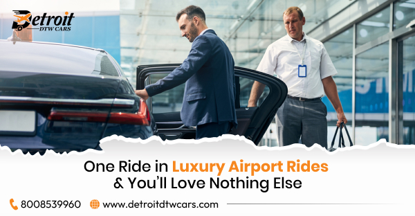 Luxury airport transportation in Detroit