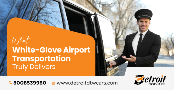 Luxury airport transportation in Detroit